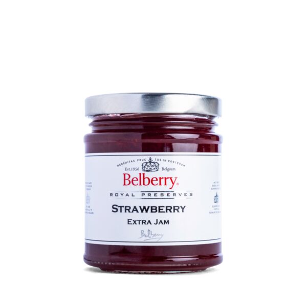 BB JAMRP201.jpg Strawberry jam Belberry gourmet fruit spread