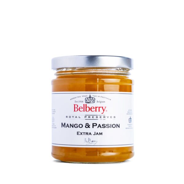 BB JAMRP220.jpg Mango & Passion Fruit Jam – Belberry – Case (6 x 7.58 oz)