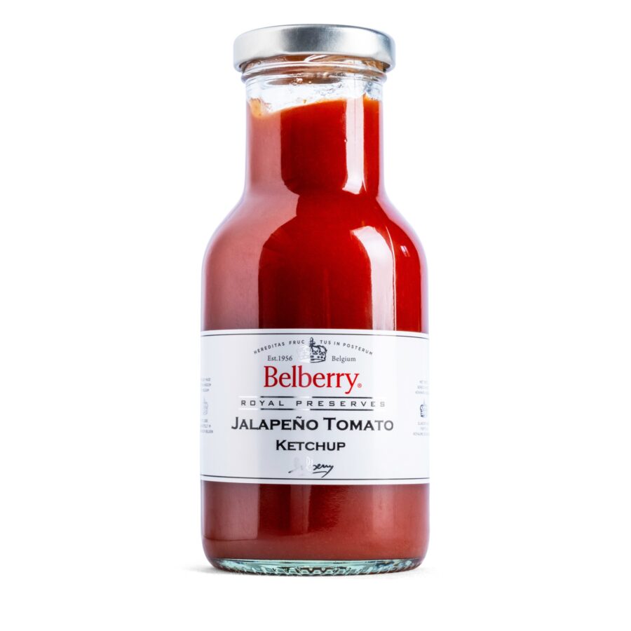 BB KETRS910.jpg Jalapeño Tomato Ketchup – Belberry – Case (6 x 8.45 fl oz)