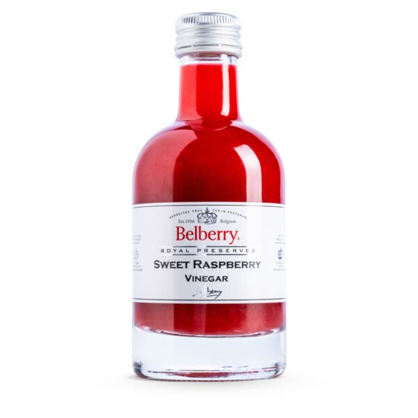 BB VINRS860.jpg Sweet Raspberry Vinegar – Belberry – Case (6 x 6.76 fl oz)