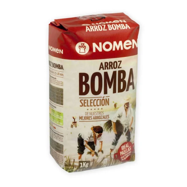 BOMBA1KG 1 Bomba Paella Rice – Nomen – Case (10 x 2.2 lb)