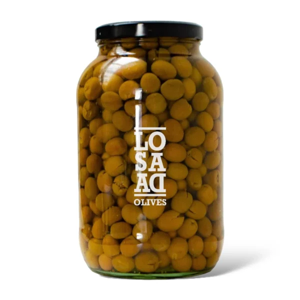 LOS B CN ALO Cracked Aloreña Olives – Losada – Case (4 x 1 Gal)