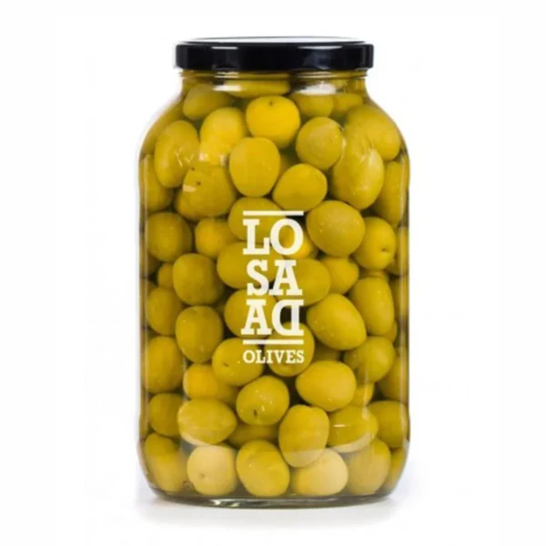 LOS B WN GOR Natural Gordal Olives – Losada – Case (4 x 1 Gal)