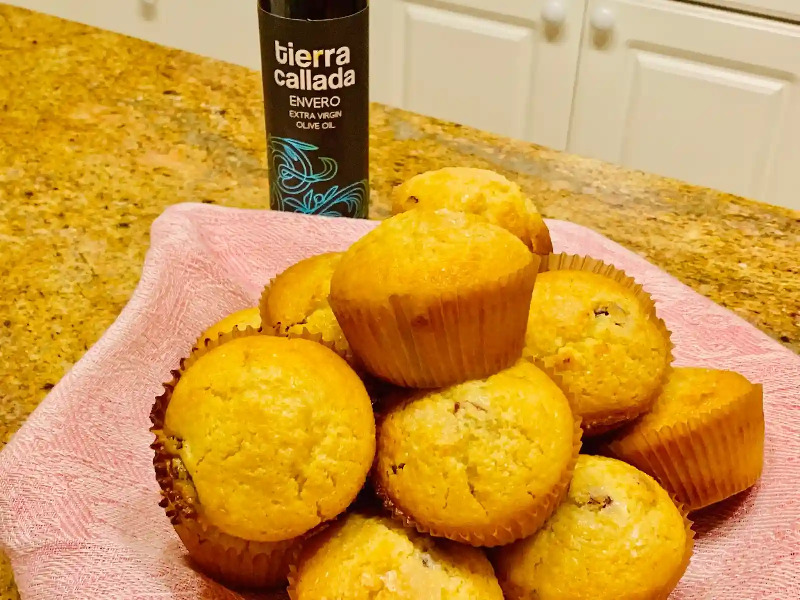Muffins with ricotta cheese and picual EVOO Muffins with ricotta cheese and picual EVOO
