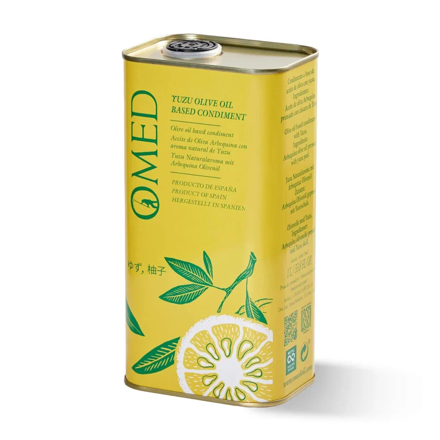 O ARB 1L YUZU Yuzu Olive Oil – O-MED – Case (9 x 33.8 oz)