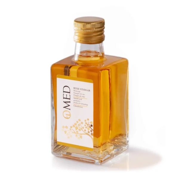 O VIN 250 CHAR 1 Chardonnay Wine Vinegar – O-MED – Case (9 x 8.5 oz)