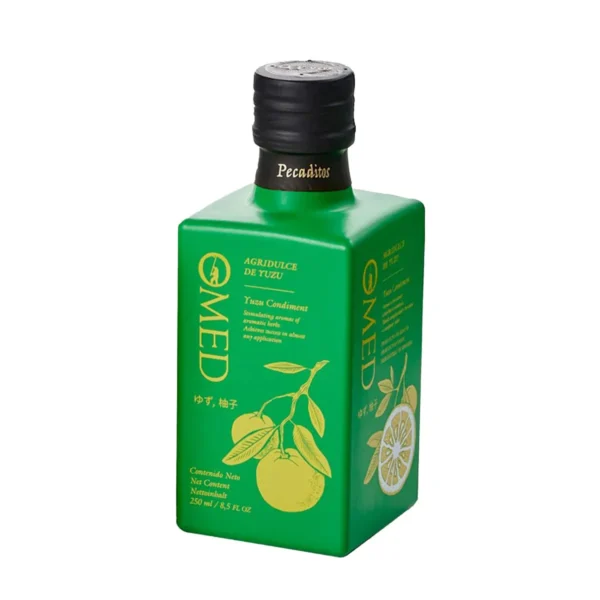 O VIN 250 YUZ 1 Yuzu Vinegar – O-MED – Case (9 x 8.5 oz)