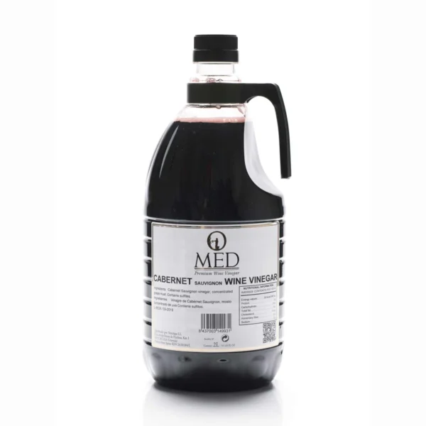 O VIN 2L CAB 1 Cabernet Sauvignon Vinegar – O-MED – Case (6 x 67.6 oz)