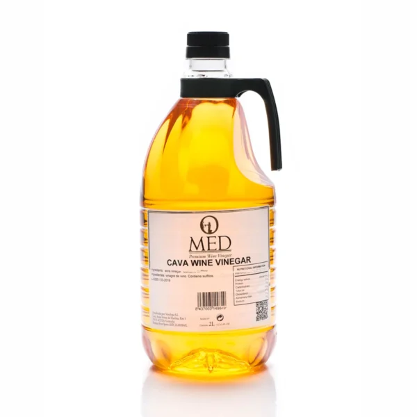 O VIN 2L CAV 1 Cava Vinegar – O-MED – Case (6 x 67.6 oz)