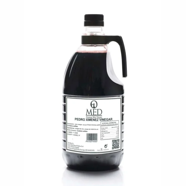 O VIN 2L PX 1 Pedro Ximénez Vinegar – O-MED – Case (6 x 67.6 oz)