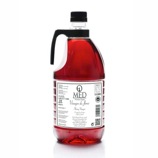 O VIN 2L SHE 1 Sherry Vinegar – O-MED – Case (6 x 67.6 oz)