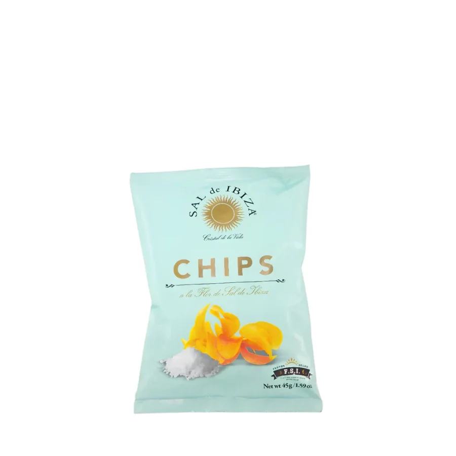 Fleur de Sel Potato Chips – Sal de Ibiza – Case (18 x 1.58 oz)