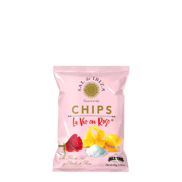 Sal de Ibiza Chips La Vie en Rose Small Sal de Ibiza Chips La Vie en Rose Small