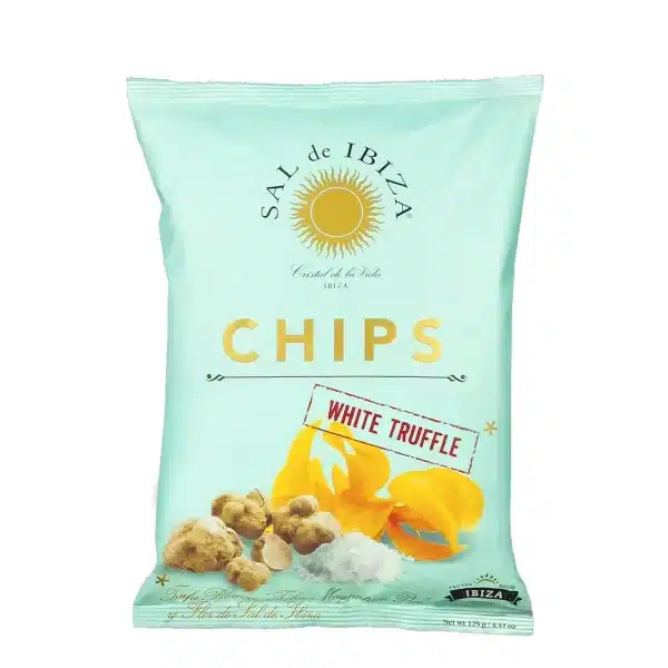 Sal de Ibiza Chips White Truffle Big LF Potato Chips White Truffle - Sal de Ibiza - 4.4 oz