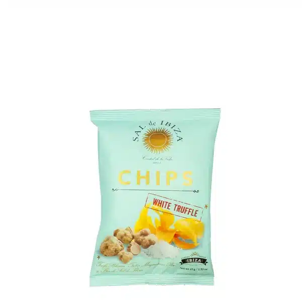 Sal de Ibiza Chips White Truffle Small Potato Chips White Truffle - Sal de Ibiza - 1.6 oz