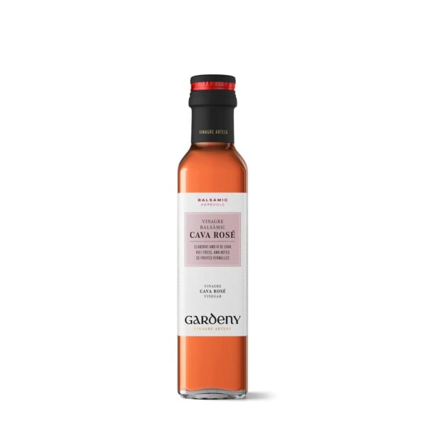 gardeny rose square Cava Rosé Vinegar by Gardeny