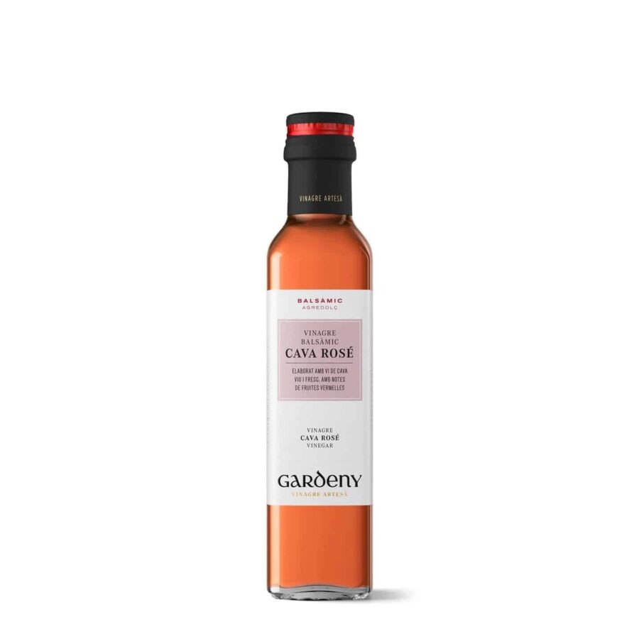 gardeny rose square Cava Rosé Vinegar by Gardeny