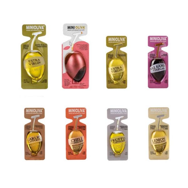 samples muestras minioliva Mini Oliva free tasting bundle