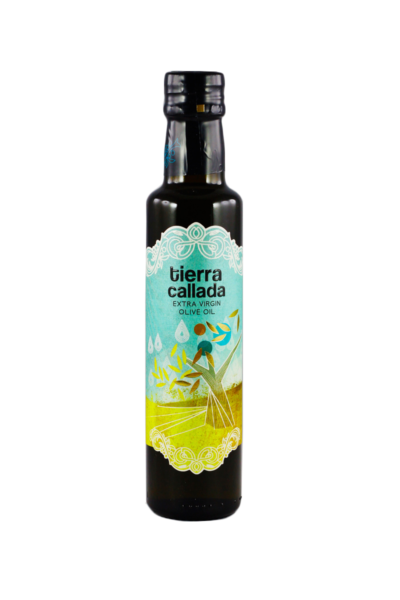 Bottle of Tierra Callada gourmet olive oil
