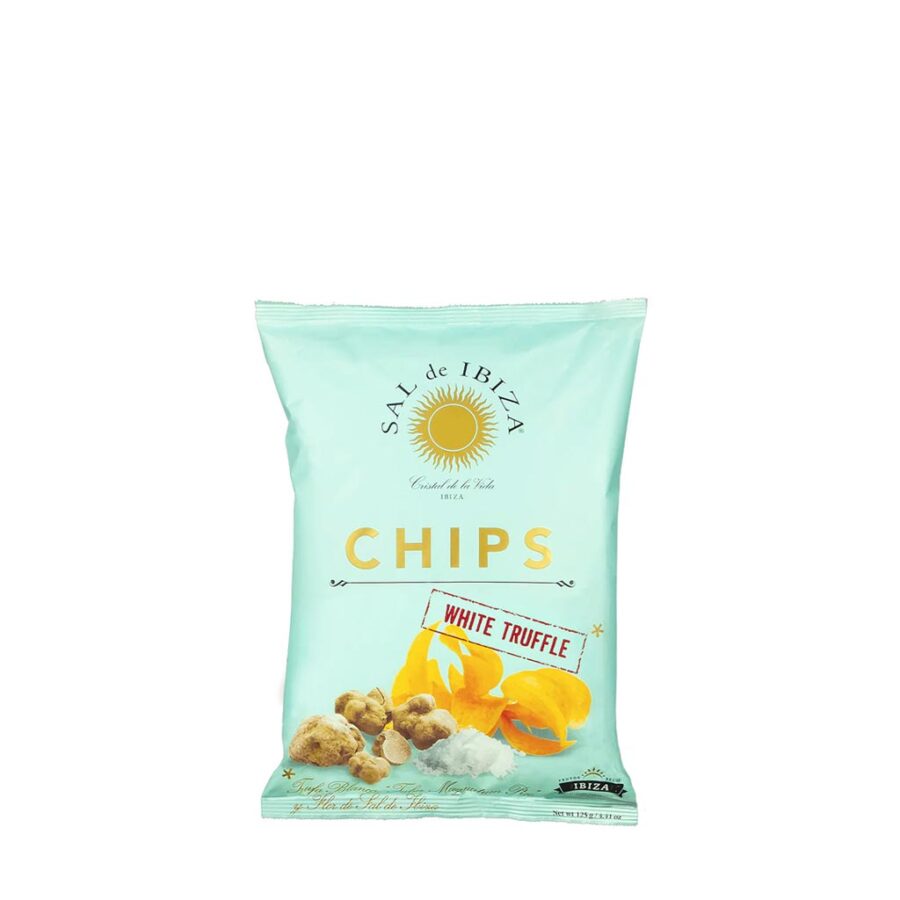 White Truffle Potato Chips – Sal de Ibiza – Case (18 x 1.58 oz)